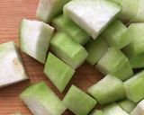 父島産十角（とかど）へちまの味噌炒め作り方3写真