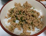 簡単!めちゃうま♪豚ひき肉のそぼろ♪作り方4写真