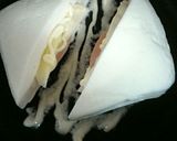 ★我が家の定番★はんぺんハムチーズサンド作り方3写真
