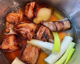#豚バラ#大根#卵#すき焼きのタレ旨煮作り方5写真
