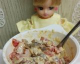 リカちゃん♡味付け卵とトマトのタルタル作り方11写真