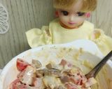 リカちゃん♡味付け卵とトマトのタルタル作り方12写真