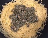 ツナと大葉とミントのジェノベーゼ風パスタ作り方11写真
