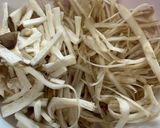 大さじで作るちょっとエリンギ入の牛肉時雨作り方2写真