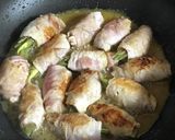 茗荷の甘辛みその肉巻き作り方6写真