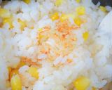 とうもろこしご飯　芯も一緒に炊き込んで作り方14写真