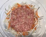レンジチン！簡単レシピ　肉野菜ドーム♪作り方4写真