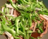 鶏肉と蓮根の青椒肉絲作り方7写真