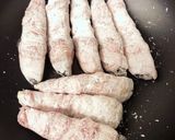 なすと大葉の甘辛豚バラ巻き作り方4写真
