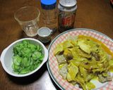 うるち玄米餅カレーあんかけ作り方1写真