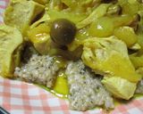 うるち玄米餅カレーあんかけ作り方3写真