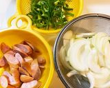 マカロニのケチャップ炒め♪家庭の味作り方1写真