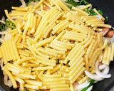 マカロニのケチャップ炒め♪家庭の味作り方5写真