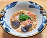 ナスとネギの中華風あんかけ豆腐作り方5写真