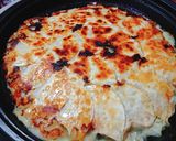 ホットプレートでジャンボ餃子風？作り方10写真