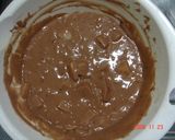 炊飯器で・・・りんごのショコラケーキ作り方2写真