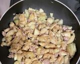 米ナスの肉味噌チーズ焼き作り方4写真