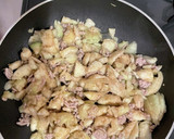 米ナスの肉味噌チーズ焼き作り方4写真