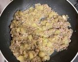 米ナスの肉味噌チーズ焼き作り方5写真