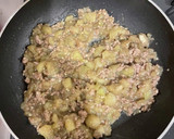 米ナスの肉味噌チーズ焼き作り方5写真