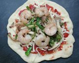 簡単☆フライパンのみ☆ピザPIZZA☆作り方5写真