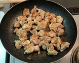 ふわとろチーズ親子丼作り方2写真