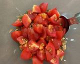 ピータントマト豆腐『何食べ』#128作り方4写真