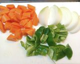 超簡単！豚コマ肉の揚げない酢豚！！作り方2写真