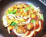 超簡単！豚コマ肉の揚げない酢豚！！作り方8写真