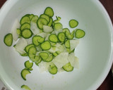 きゅうりと大根のなめ茸梅あえ作り方1写真