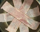 簡単カマンベールベーコン包み焼き作り方2写真
