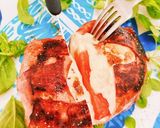 簡単カマンベールベーコン包み焼き作り方5写真