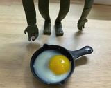 パズーの目玉焼き　#ジブリ飯作り方7写真