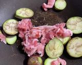 寺島なすと豚肉のピリ辛味噌だれ炒め作り方5写真
