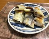 マックの月見パイ風おやつ春巻き作り方5写真