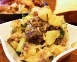 スジ入りポテトサラダ作り方5写真