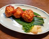 薬味ツナの焼きおにぎり　梅酢トマトダレ作り方10写真