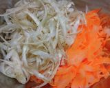 ピーラーで作る大豆のお肉入りきんぴら作り方1写真
