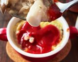 豚こまとしめじのチーズミールドリア風♡♡作り方5写真