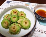 竹輪入りゴーヤの天ぷら！作り方7写真