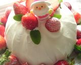 クリスマス☆苺の丘のケーキ作り方16写真
