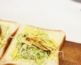 ソースコロッケのホットチーズサンド作り方3写真
