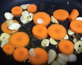 ニンニクと胡麻油風味♡厚揚げの味噌味煮物作り方3写真