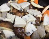 ニンニクと胡麻油風味♡厚揚げの味噌味煮物作り方5写真