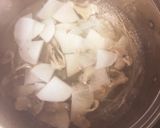 豚肉と大根の春雨味噌スープ作り方3写真