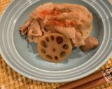 レンコンと豚肉の炒め作り方6写真