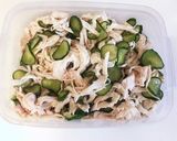 鶏むね肉ときゅうりのごま油あえ作り方7写真