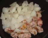 豚こまクルクル♪大根の煮物作り方3写真