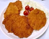 孤独のグルメ！昔懐かしハムカツinチーズ作り方6写真