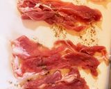 節約豆苗肉巻き作り方1写真